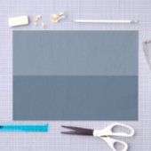 Zwei Tone - Blau Seidenpapier (Handwerk)