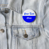 Zwei Tone - blaue untere Hälfte Button (Beispiel)