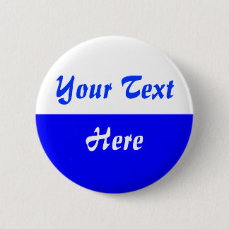 Zwei Tone - blaue untere Hälfte Button