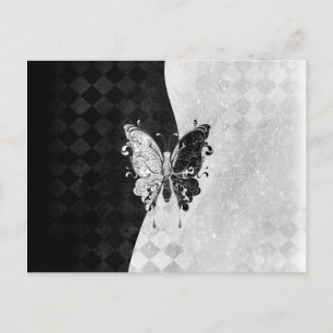 Zwei Tone Butterfly Postkarte