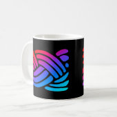 Zwei Tone Dream Weber Kaffeetasse (Vorderseite Links)