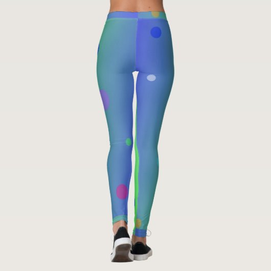 Zwei tone Frauen Leggings (Rückseite)