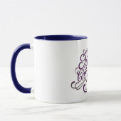Zwei Tone frohe Weihnachten Tasse (Links)