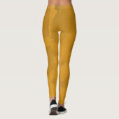 Zwei Tone Gelb Leggings (Rückseite)