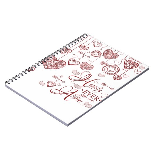 Zwei Töne glücklich je nach Notebook Notizblock (Linke Seite)