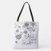 Zwei Töne glücklich je nach Tote Tasche (Vorderseite)