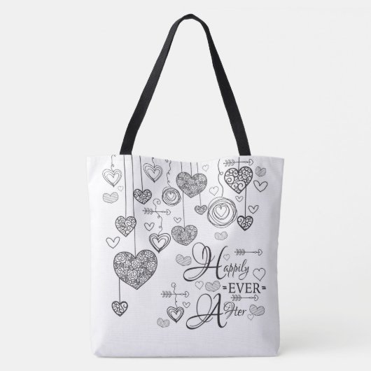 Zwei Töne glücklich je nach Tote Tasche (Rückseite)