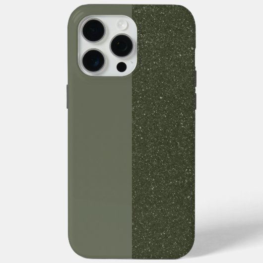 Zwei-Tone-Green-iPhone-Fall anpassen Case-Mate iPhone Hülle (Rückseite)
