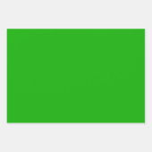 Zwei Tone Green & Red Set Design Geschenkpapier Set (Vorderseite)