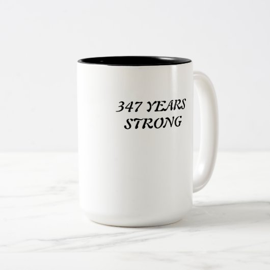 Zwei-Tone-Grödner-Tasse, 444 ml Zweifarbige Tasse (VorderseiteRechts)