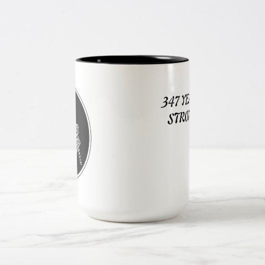 Zwei-Tone-Grödner-Tasse, 444 ml Zweifarbige Tasse (Mittel)