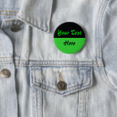 Zwei Tone - Grüne untere Hälfte Button (Beispiel)