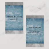 Zwei Tone Grunge Textur Visitenkarte (Vorne/Hinten)