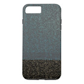 Zwei Tone Jeans Textur Case-Mate iPhone Hülle (Rückseite)