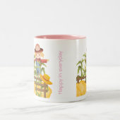 Zwei Tone-Kaffee-Tasse Zweifarbige Tasse (Mittel)