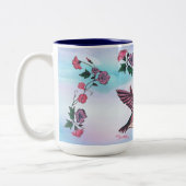 Zwei-Tone-Kaffee-Tasse Zweifarbige Tasse (Links)