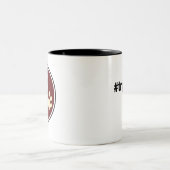 Zwei Tone-Kaffee-Tasse Zweifarbige Tasse (Mittel)