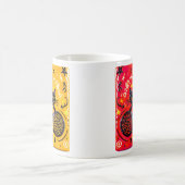 Zwei-Töne-Katze  Kaffeetasse (Mittel)