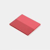 Zwei-Tone-Lärm-Textur Tomato Red Post-it® Notes Post-it Klebezettel (angewinkelt)