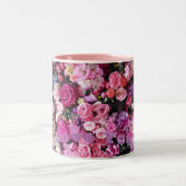 Zwei-Tone-Lieben-Tasse Zweifarbige Tasse (Mittel)