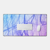 Zwei tone Lila Marmoraussehen Schreibtischunterlage (Tastatur & Maus)