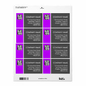 Zwei Tone - Lila und grau (Vorne)