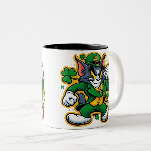 Zwei-Tone-Logo für Werbeaktionen für Personalisier Zweifarbige Tasse (VorderseiteRechts)