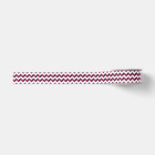 Zwei-Tone Magenta Zickzack Ripsband (Vorderseite)
