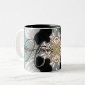 Zwei-Tone-Neutral-Kaffee-Tasse - Minimalistisch Be Zweifarbige Tasse (Vorderseite Links)