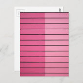 zwei Töne Postkarte (Vorne/Hinten)