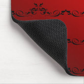 Zwei Tone Red Mousepad (Ecke)