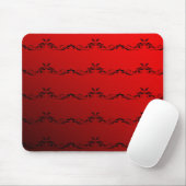 Zwei Tone Red Mousepad (Mit Mouse)