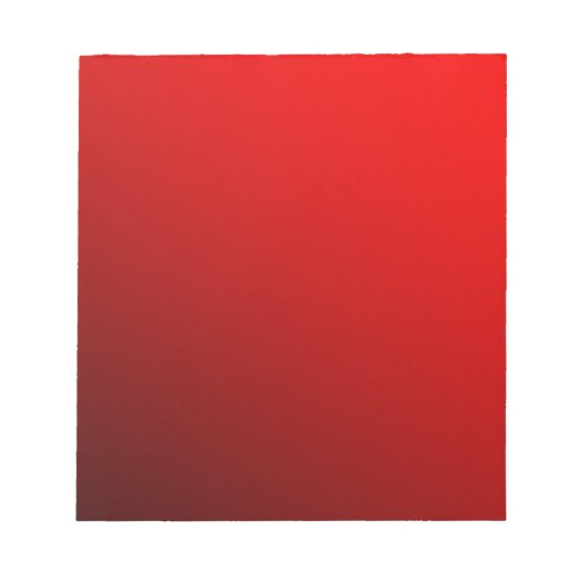 Zwei Tone Red Notizblock (Vorderseite)