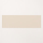 Zwei Tone Reversible Neutral Cream Sand - Yoga Mat Yogamatte (Vorderseite (Horizontal))