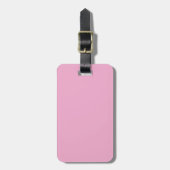 Zwei-Tone-Rosa- und Lila Gepäckmarke Gepäckanhänger (Vorderseite vertikal)