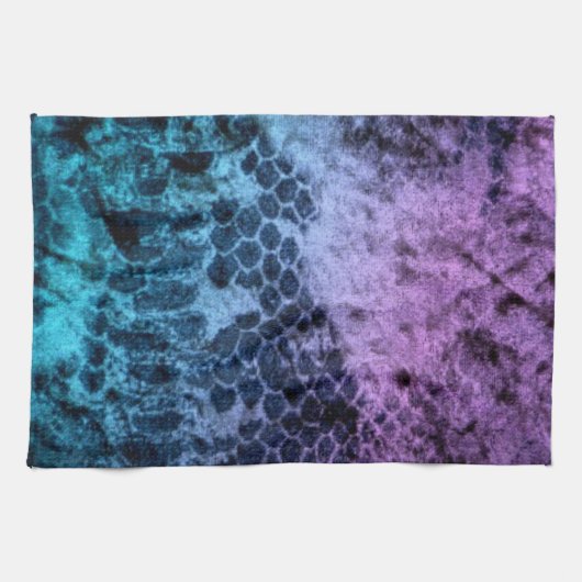 Zwei Tone Snakeskin Geschirrtuch (Horizontal)