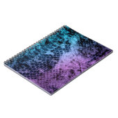 Zwei Tone Snakeskin Notizblock (Linke Seite)