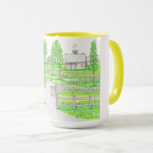 Zwei Tone Sunny Hill Tasse