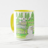 Zwei Tone Sunny Hill Tasse (Vorderseite Links)