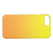 Zwei Tone Sunshine Gelb Case-Mate iPhone Hülle (Rückseite (Horizontal))