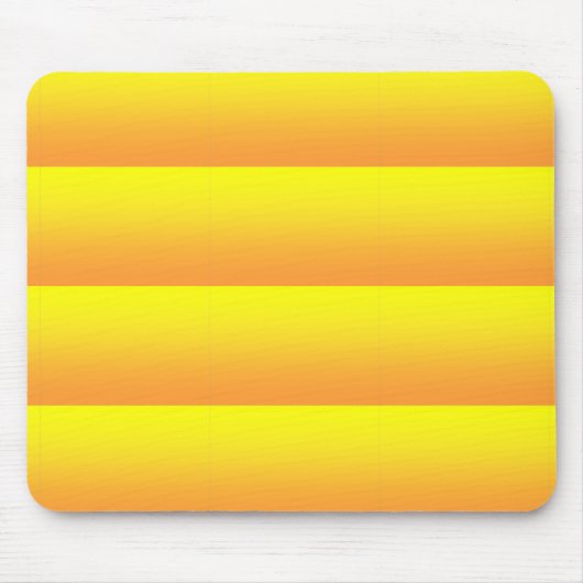 Zwei Tone Sunshine Gelb Mousepad (Vorne)