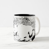 Zwei-Tone-Tasse, 325 ml Zweifarbige Tasse (VorderseiteRechts)