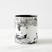 Zwei-Tone-Tasse, 325 ml Zweifarbige Tasse (Mittel)