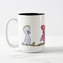 Zwei-Tone-Tasse, 444 ml - Cockatoo & Galah