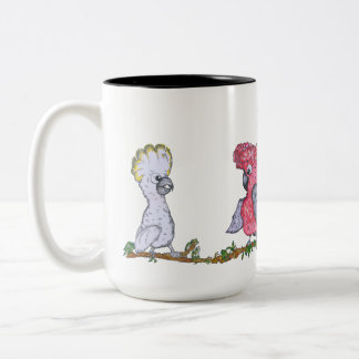 Zwei-Tone-Tasse, 444 ml - Cockatoo & Galah Zweifarbige Tasse