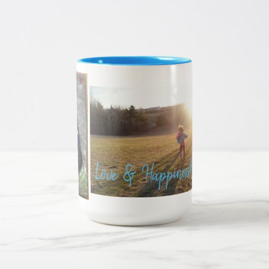 Zwei-Tone-Tasse, 444 ml Zweifarbige Tasse (Mittel)