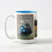 Zwei-Tone-Tasse, 444 ml Zweifarbige Tasse (Links)