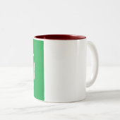Zwei-Tone-Tasse - Bild 11 oz White Maroon hinzufüg Zweifarbige Tasse (VorderseiteRechts)