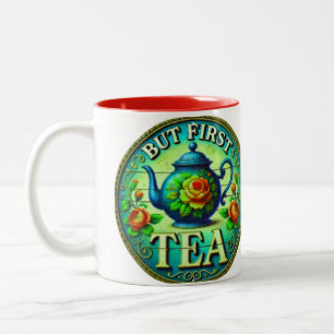 Zwei-Tone-Tasse Fügen Sie Ihrem morgendlichen Co-P Zweifarbige Tasse