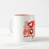 Zwei-Tone-Tasse für Motivierend Zitat, Inspirieren Zweifarbige Tasse (Vorderseite Links)